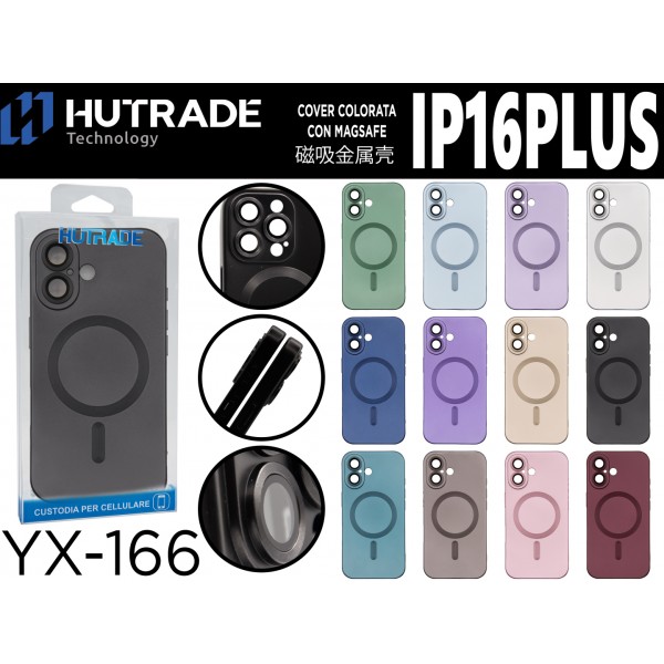 COVER MAGSAFE COLORATO IP16 PLUS  HUTRADE