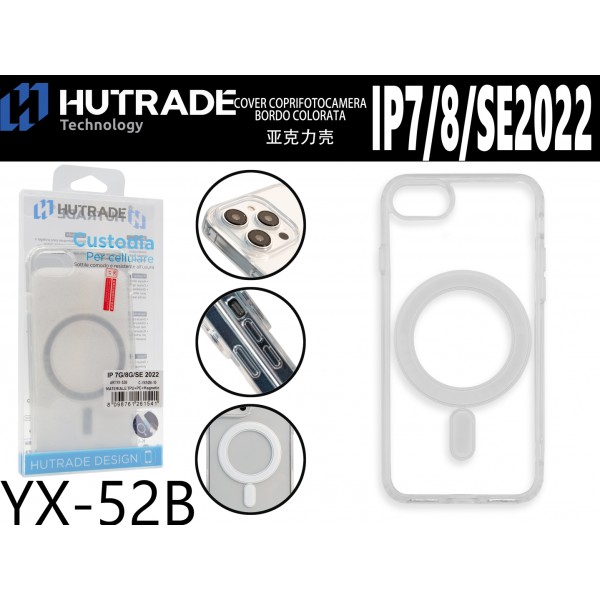 YX-52B COVER TRASPARENTE MAGSAFE IP7G/8G/SE 2020 HUTRADE