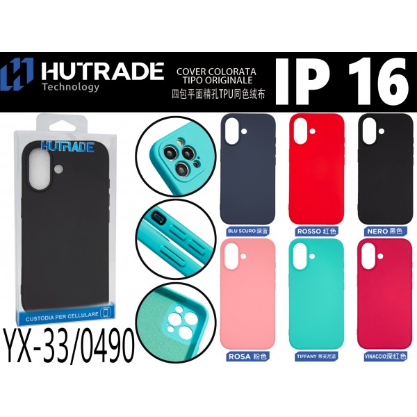 COVER COLORATA TIPO ORIGINALE IP16