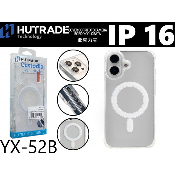 YX-52B COVER TRASPARENTE MAGSAFE IP16