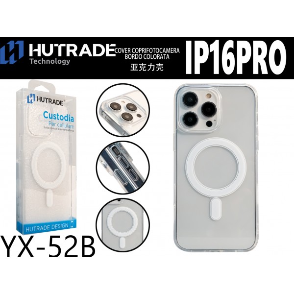 YX-52B COVER TRASPARENTE MAGSAFE IP16 PRO