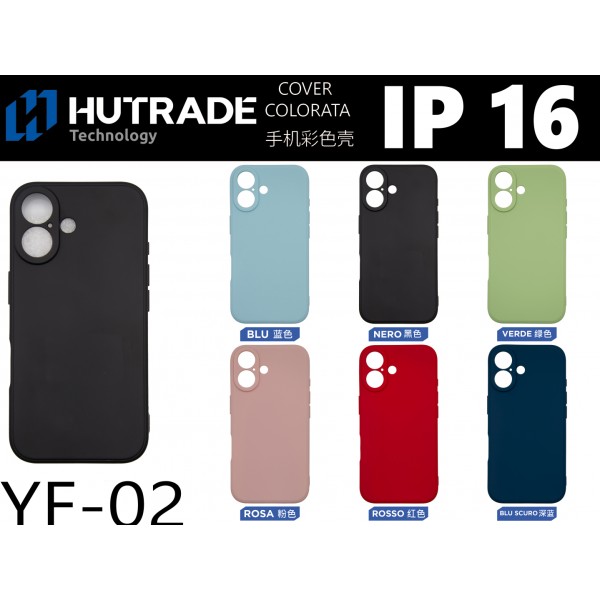 COVER COLORATA TPU IP16