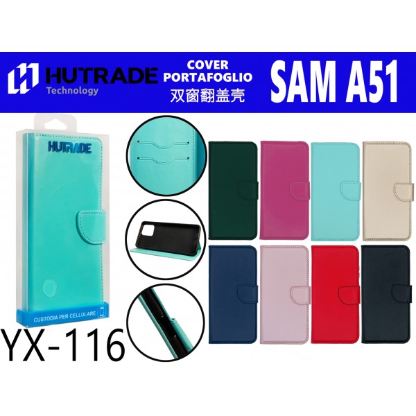 COVER A LIBRO PORTAFOGLIO  A51    HUTRADE