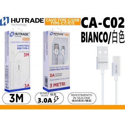 CA-C02 CAVO TYPE-C  3 METRI 3A
