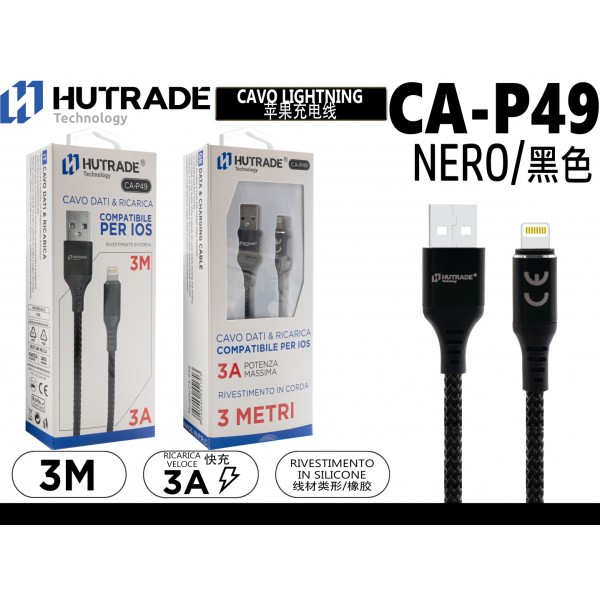 CA-P49 CAVO LIGHTNING 3 METRI 3A HUTRADE