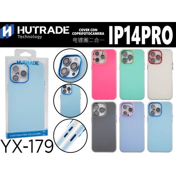 YX-179 COVER COLORATA IP14PRO HUTRADE