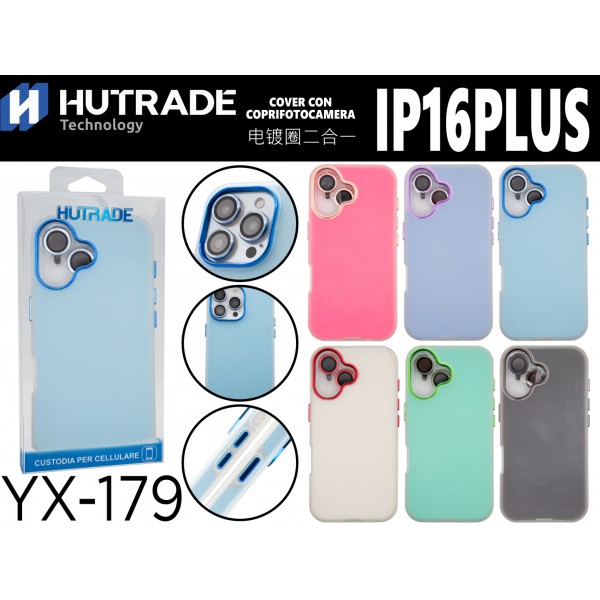 YX-179 COVER COLORATA IP16 PLUS HUTRADE