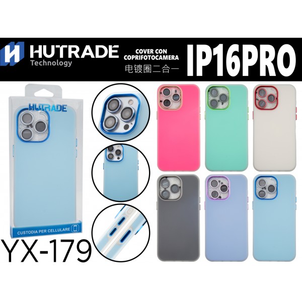 YX-179 COVER COLORATA IP16 PRO HUTRADE