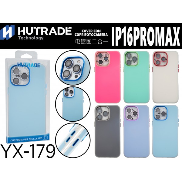 YX-179 COVER COLORATA IP16PROMAX HUTRADE