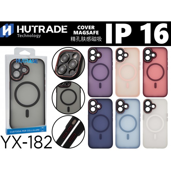 YX182 COVER COLORATO OPACA A MAGSAFE IP16