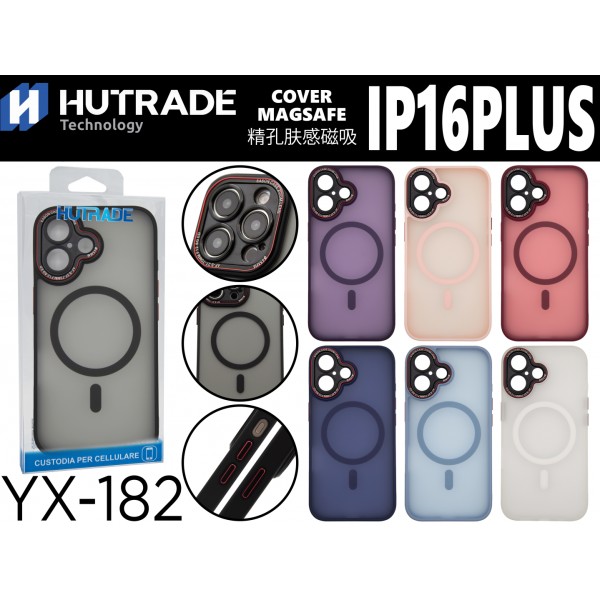YX182 COVER COLORATO OPACA A MAGSAFE IP16PLUS