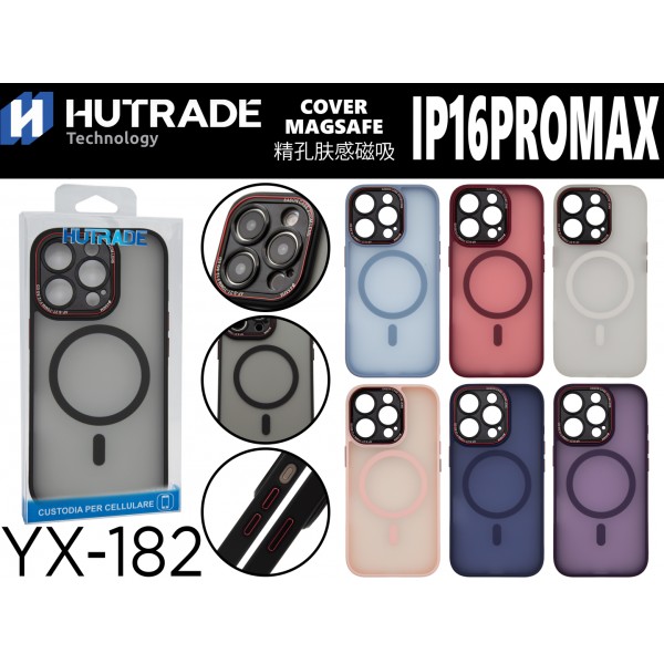 YX182 COVER COLORATO OPACA A MAGSAFE IP16PROMAX
