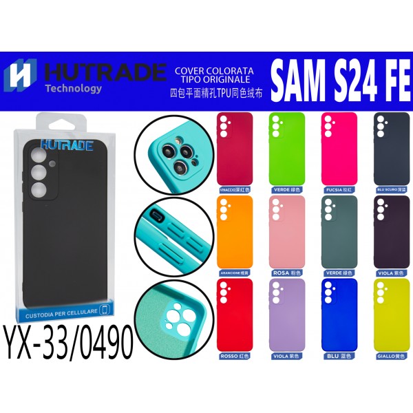 COVER COLORATA TIPO ORIGINALE S24FE