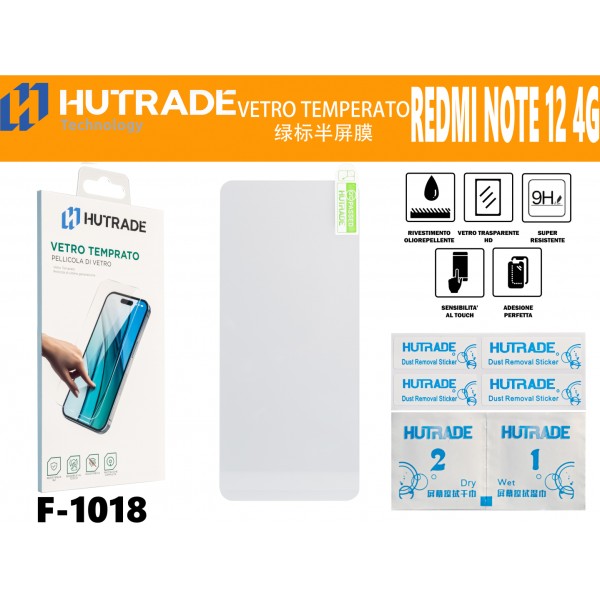PELLICOLA DI VETRO  REDMI NOTE 12 HUTRADE
