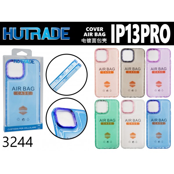 3244 COVER FOTOCAMERA CROMATO IP13PRO HUTRADE