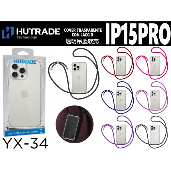 PORTA CELLULARE IP15 PRO  HUTRADE