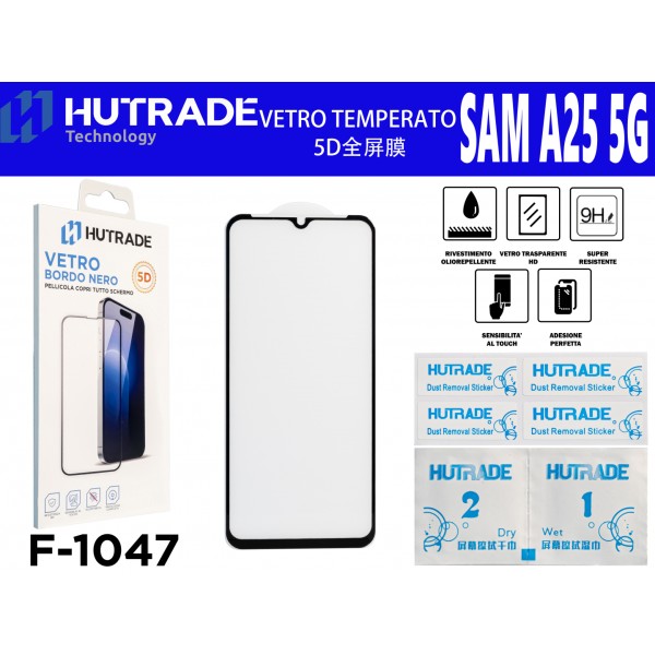 F-1047 PELLICOLA DI VETRO 5D  A25 5G