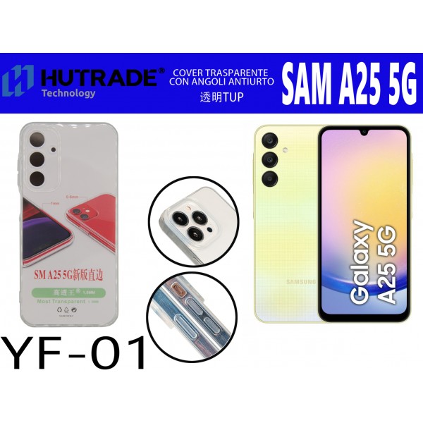 COVER TRASPARENTE A25 5G  HUTRADE