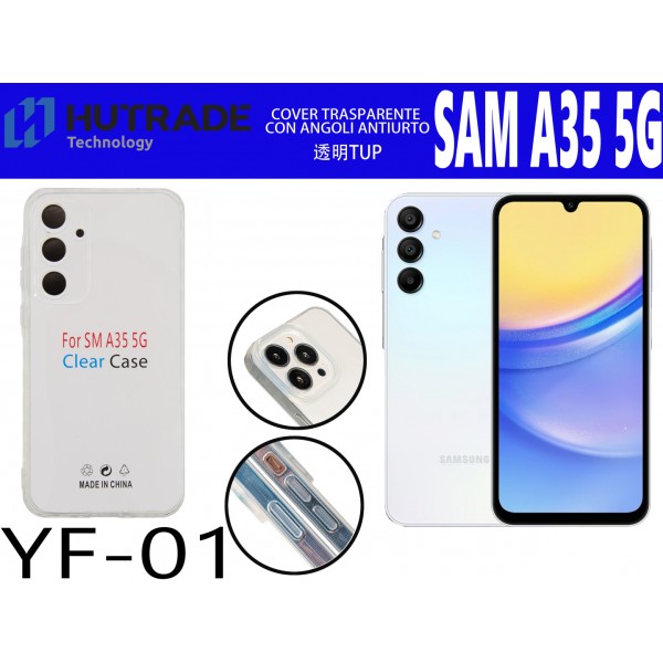 COVER TRASPARENTE SAM A35