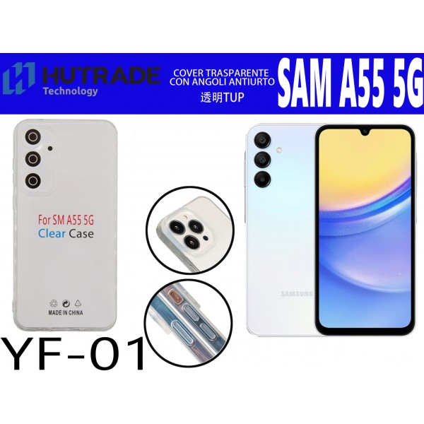 COVER TRASPARENTE SAM A55