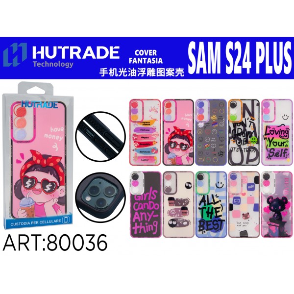 PORTA CELLULARE SAM S24 PLUS HUTRADE