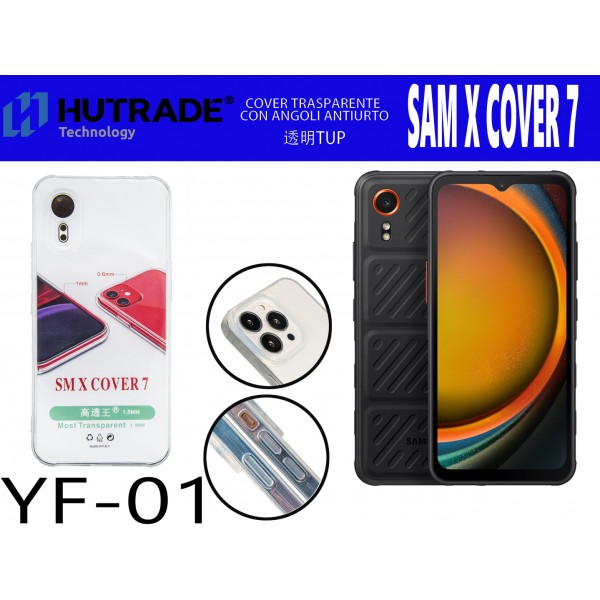 COVER TRASPARENTE SAM  X COVER 7
