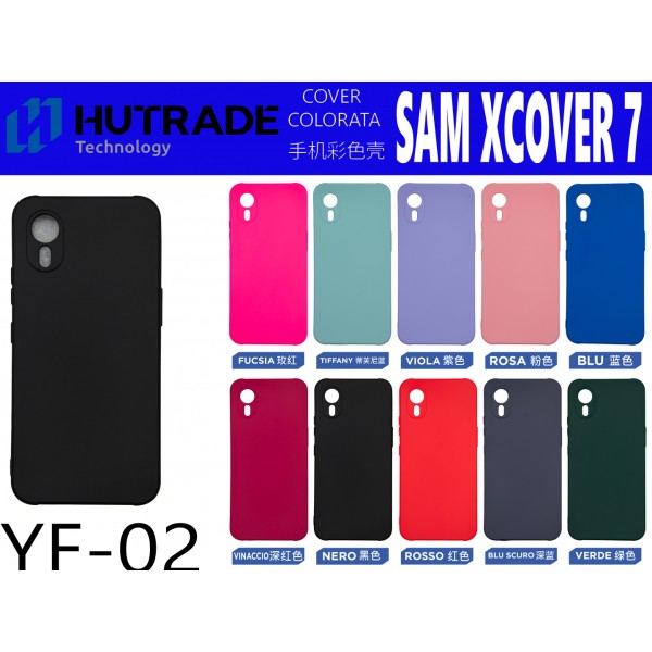 COVER COLORATA TPU SAM X COVER 7